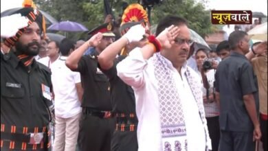 Rajasthan Chief Minister Bhajanlal Sharma paid tribute to heroes on Kargil Victory Day in Jaipur