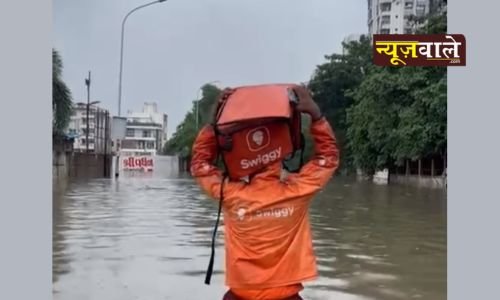 Swiggyboy: Conservation of food facilities despite floods in Pune