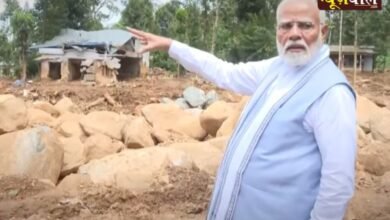 PM Modi visits landslide-affected areas in Wayanad, reviews relief and rehabilitation operations