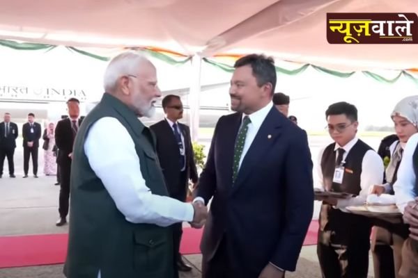 PM Modi arrives in Brunei: Ceremonial welcome at the international airport