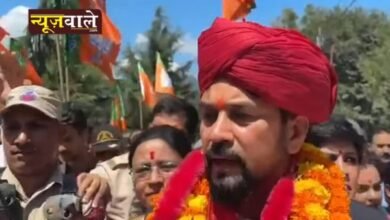 Anurag Thakur held a rally for Shagun Parihar in Kishtwar, targeted Congress