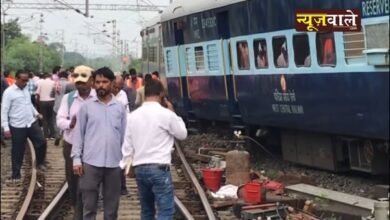 2 coaches of Somnath Express derailed in Jabalpur 200 meters before the destination, no casualties reported